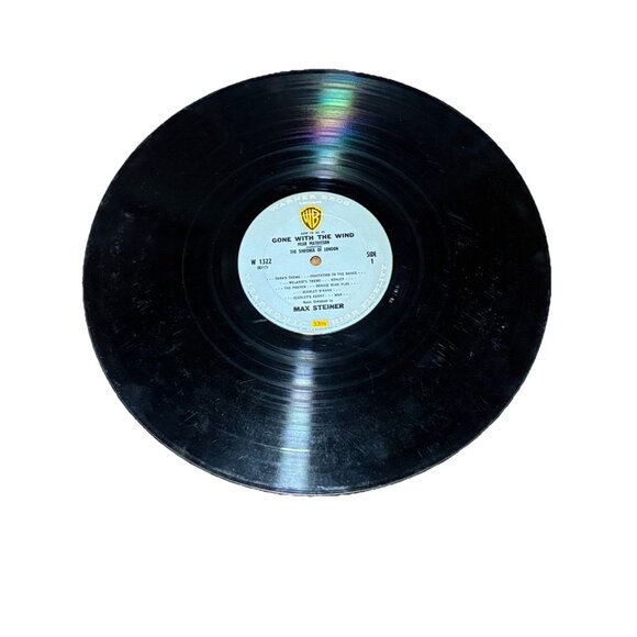GONE WITH THE WIND Movie Soundtrack - Max Steiner - 12" Vinyl Record LP 1961 - Picture 6 of 7